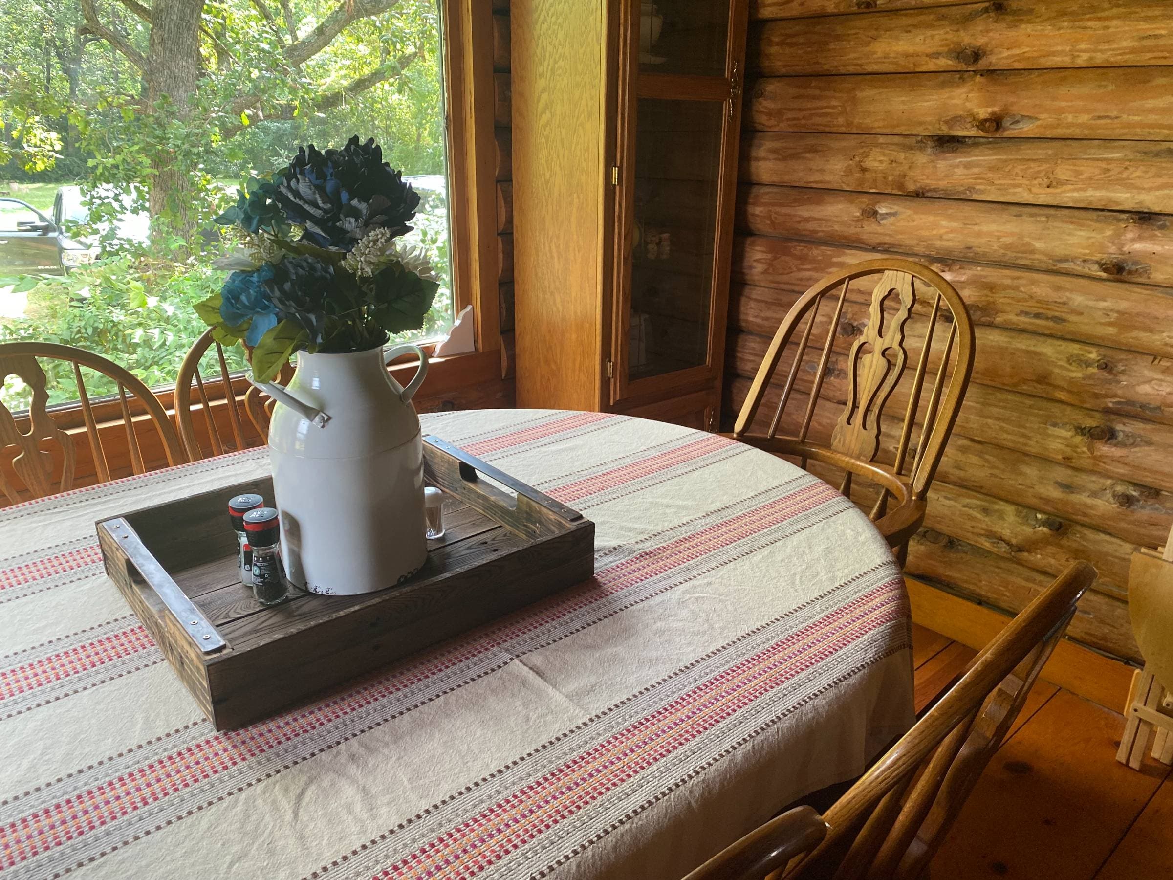 The dining area has great light and is perfect for playing games!